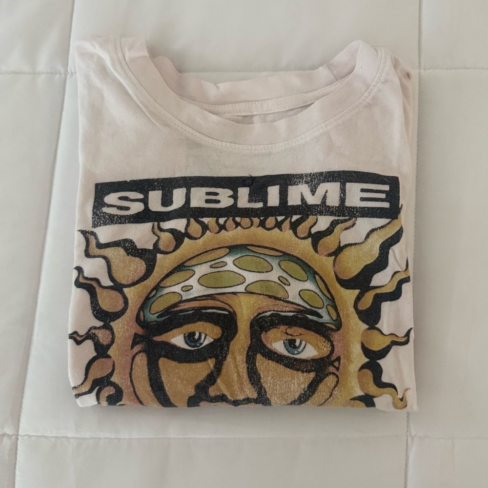 Sublime Graphic Crop Top